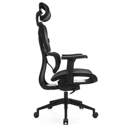 Silla de oficina ergonómica LEVANO negro
