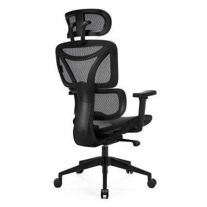 Silla de oficina ergonómica LEVANO negro