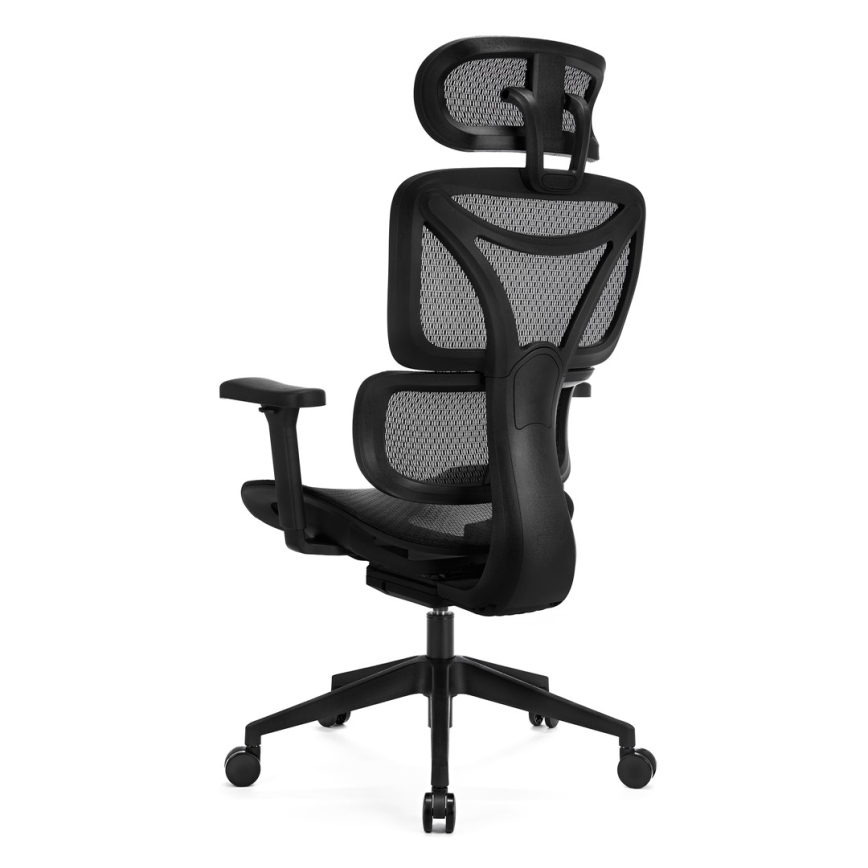 Silla de oficina ergonómica LEVANO negro