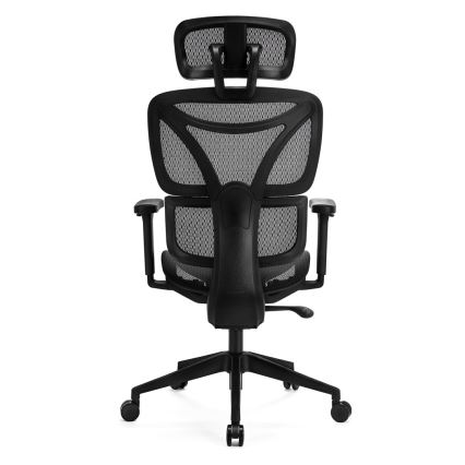 Silla de oficina ergonómica LEVANO negro