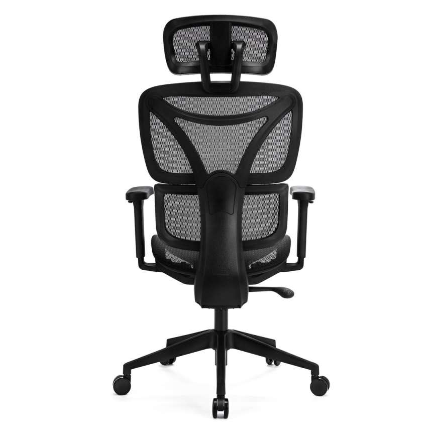 Silla de oficina ergonómica LEVANO negro