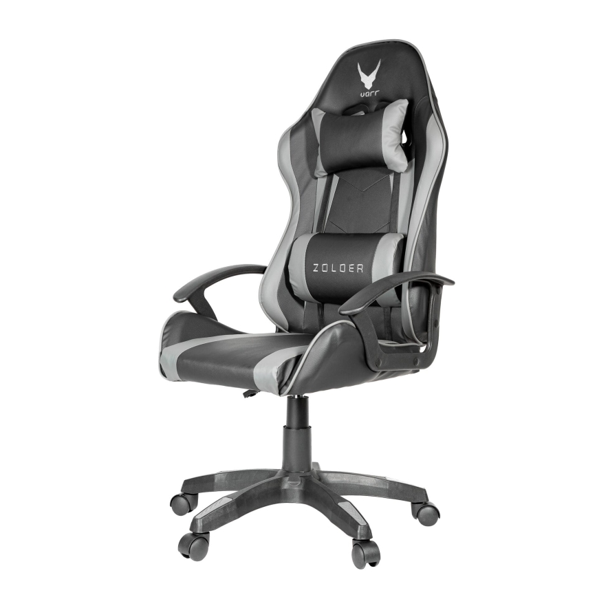 Silla gaming VARR Zolder negro/gris