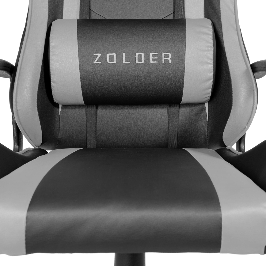 Silla gaming VARR Zolder negro/gris