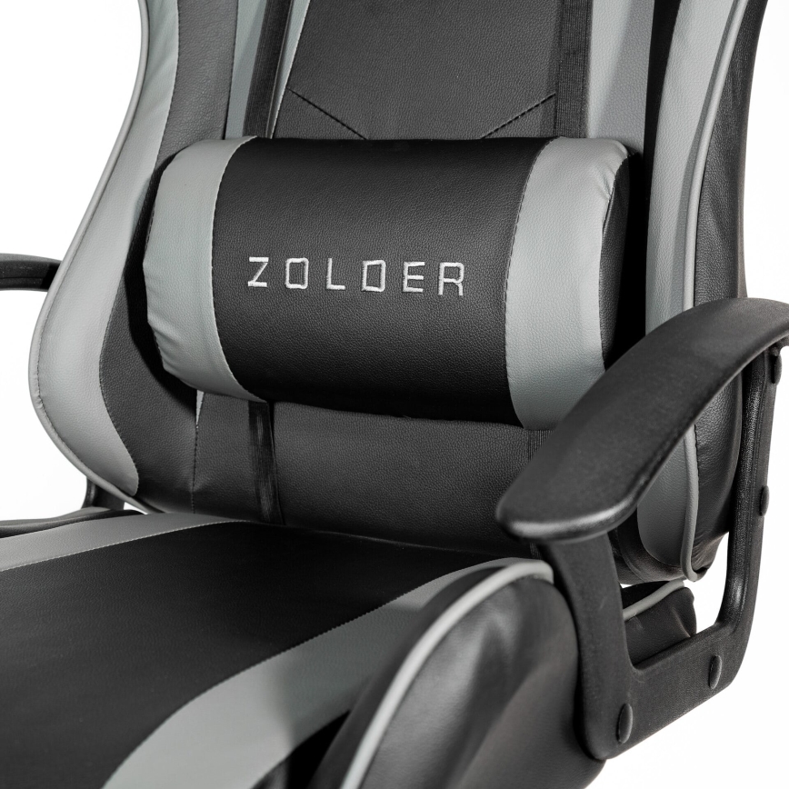 Silla gaming VARR Zolder negro/gris