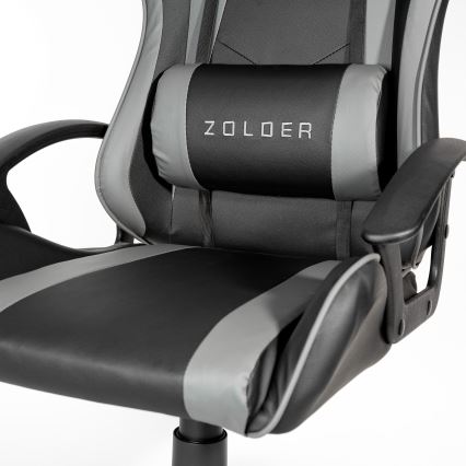 Silla gaming VARR Zolder negro/gris