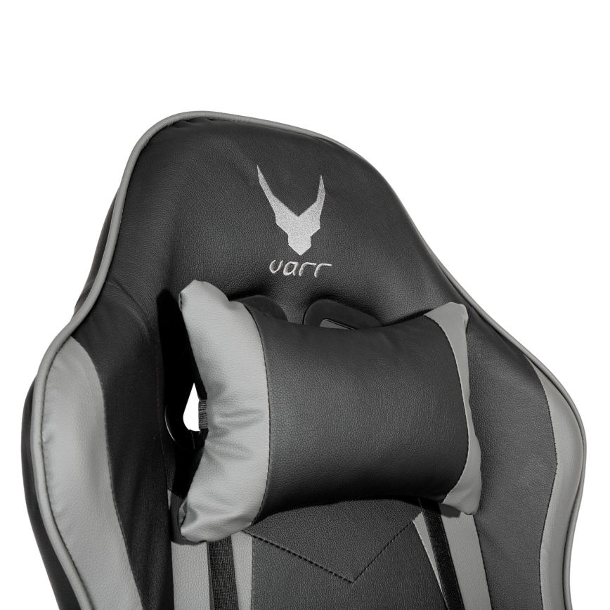 Silla gaming VARR Zolder negro/gris