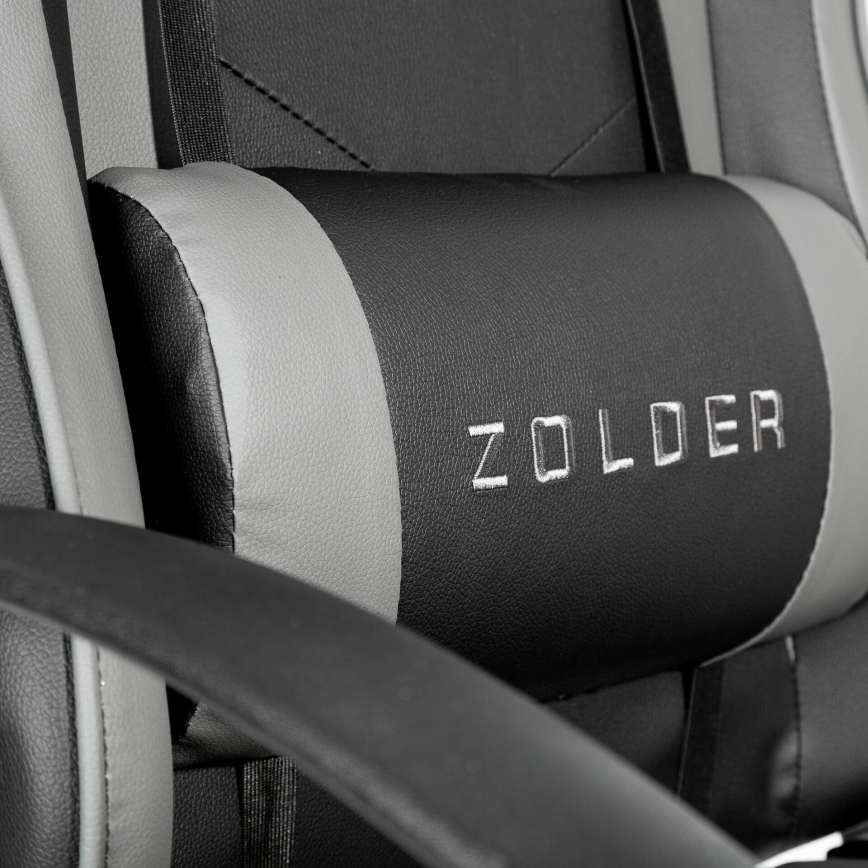 Silla gaming VARR Zolder negro/gris