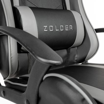 Silla gaming VARR Zolder negro/gris