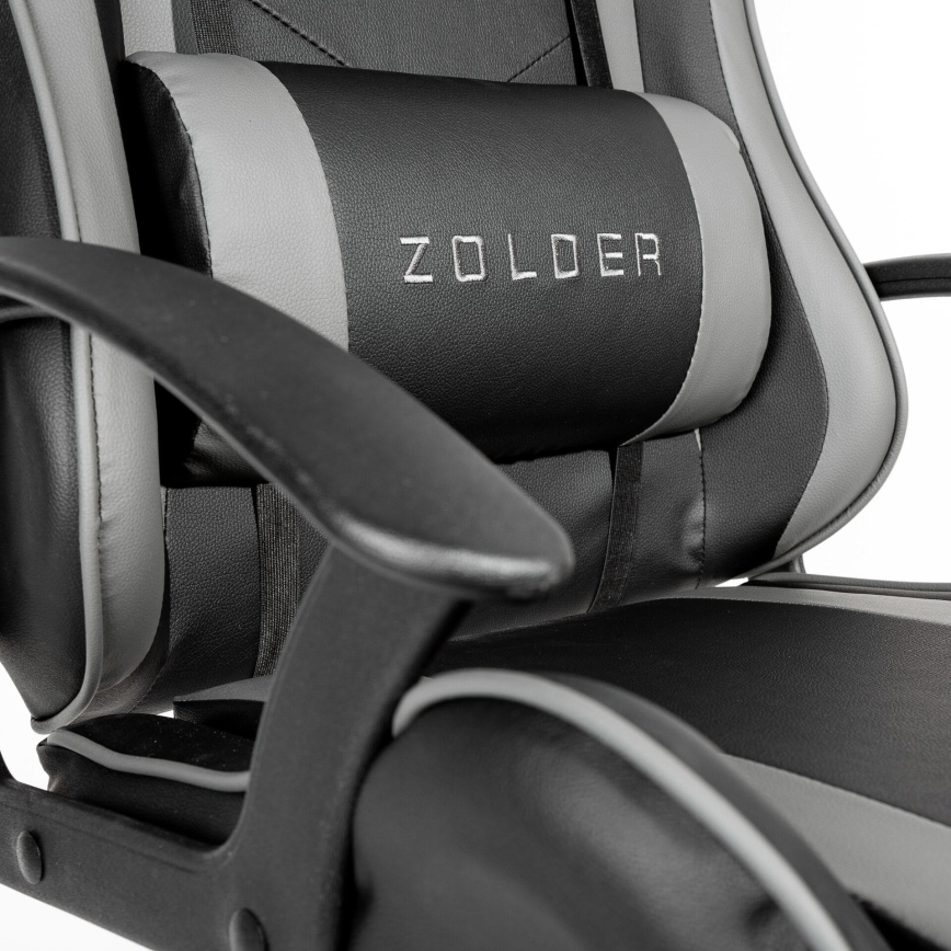 Silla gaming VARR Zolder negro/gris