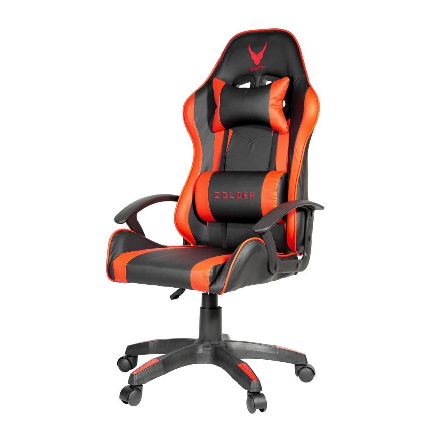 Silla gaming VARR Zolder negro/rojo