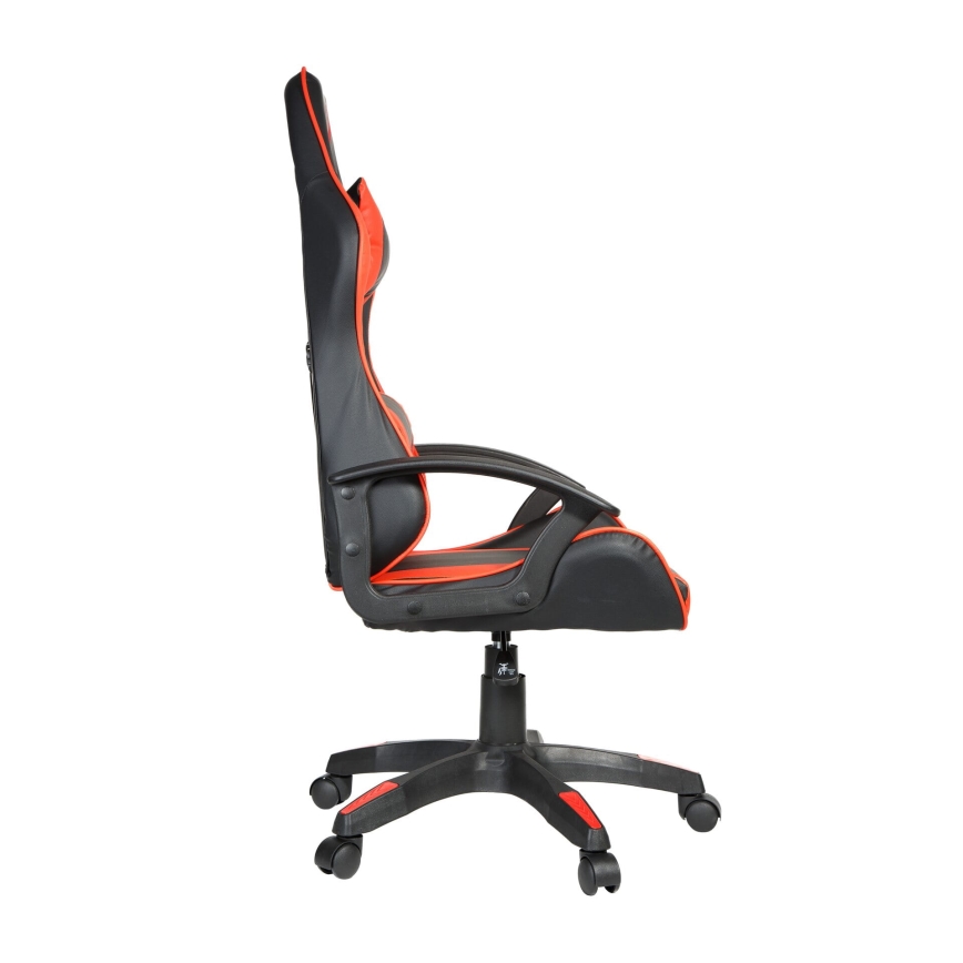 Silla gaming VARR Zolder negro/rojo