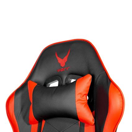 Silla gaming VARR Zolder negro/rojo