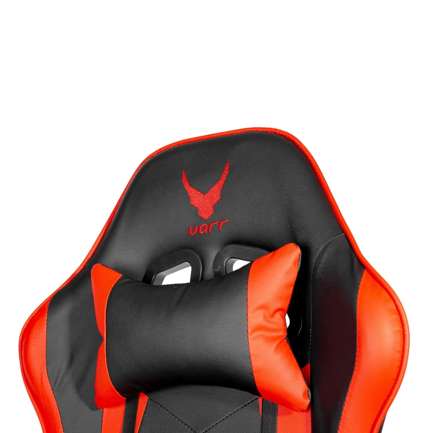 Silla gaming VARR Zolder negro/rojo
