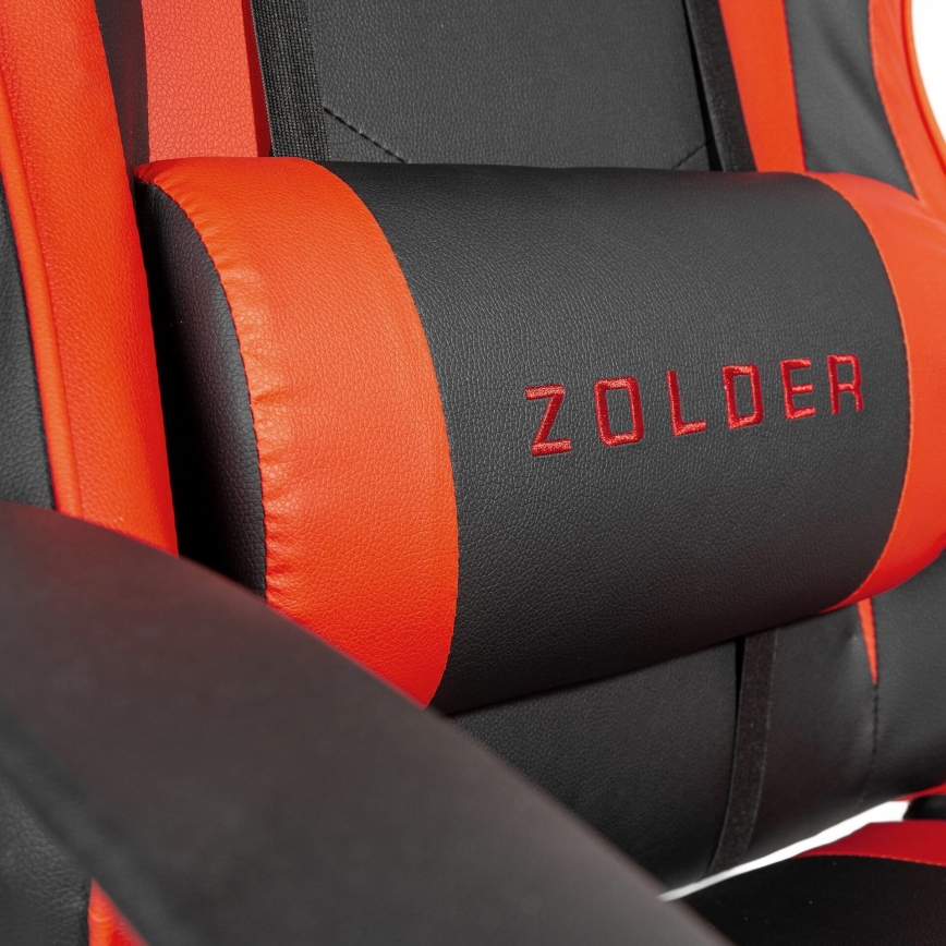 Silla gaming VARR Zolder negro/rojo
