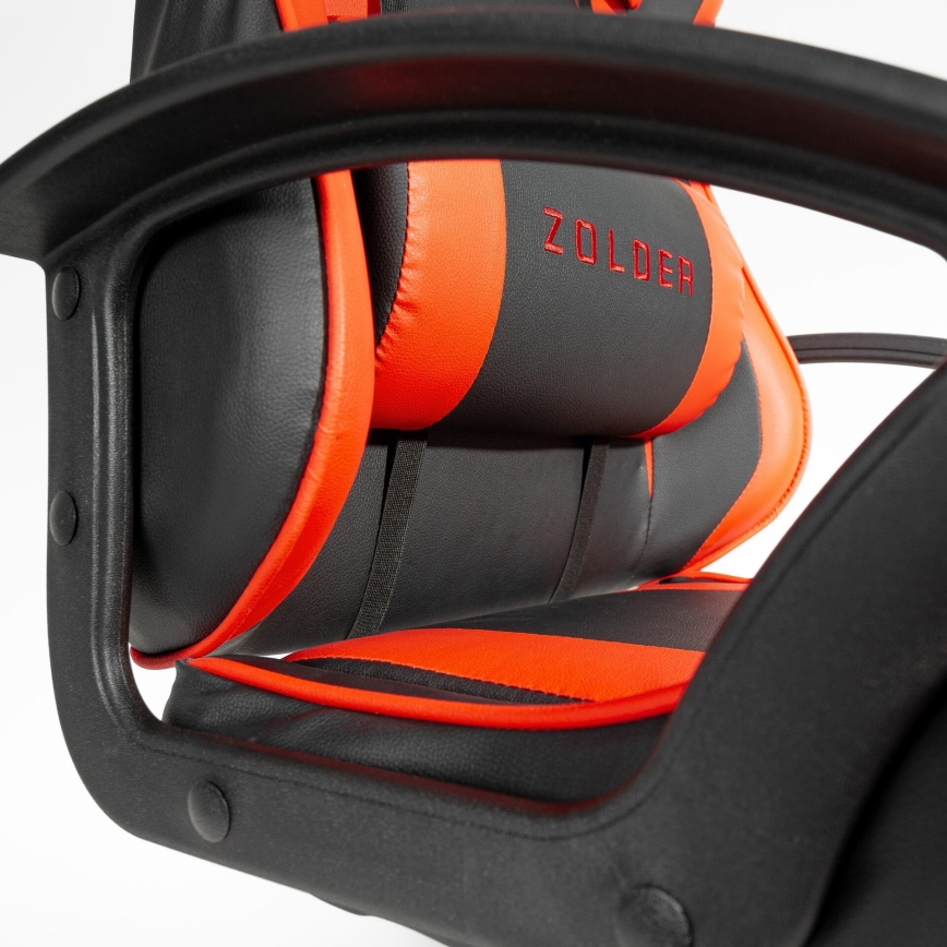 Silla gaming VARR Zolder negro/rojo