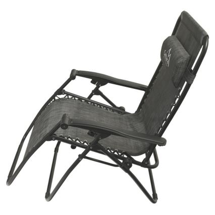 Silla plegable ajustable antracita