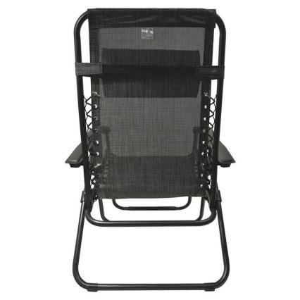 Silla plegable ajustable antracita