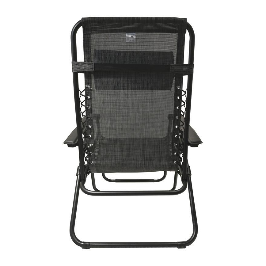 Silla plegable ajustable antracita