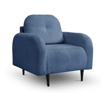 Silla tapizada CLOUDY azul