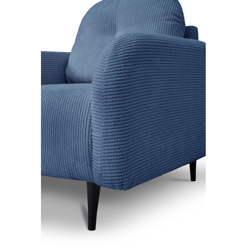 Silla tapizada CLOUDY azul