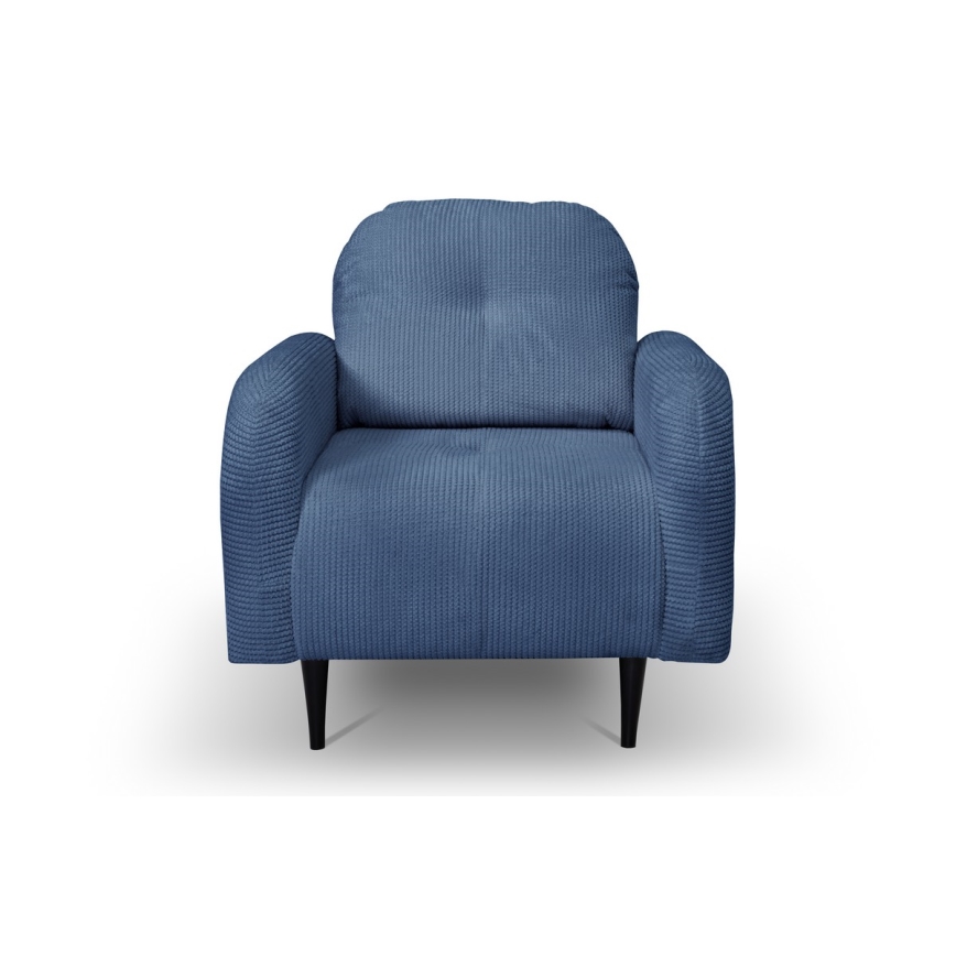 Silla tapizada CLOUDY azul