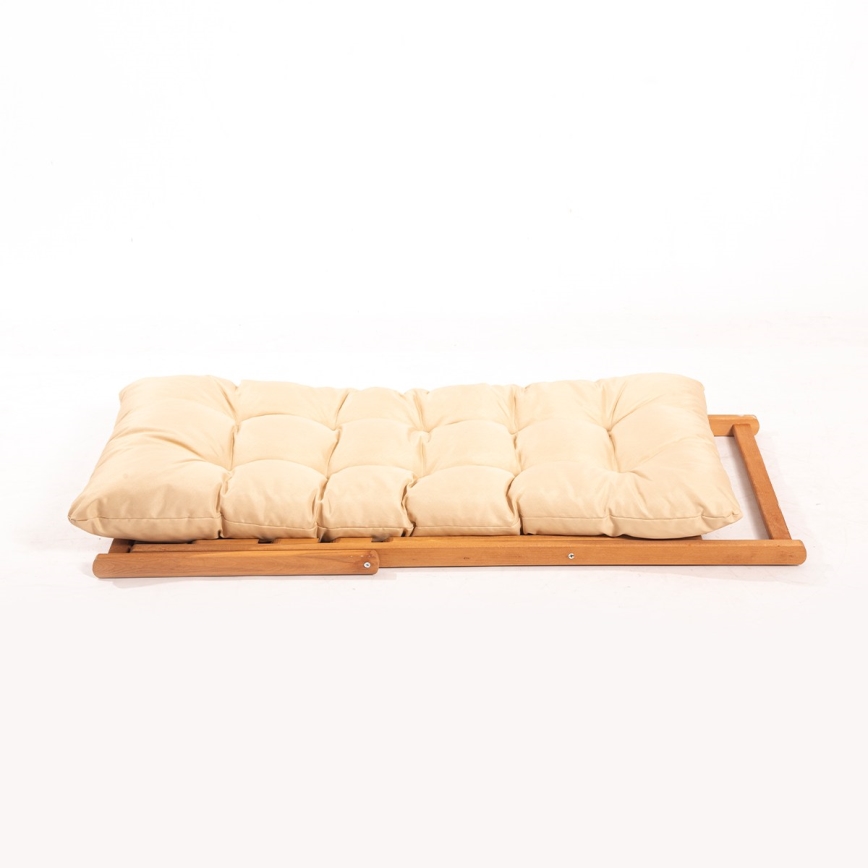 Sillón de jardín 59x44 cm haya