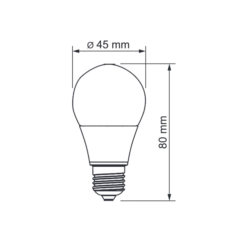 Sinclair - Bombilla LED E14/5W/230V 3000K