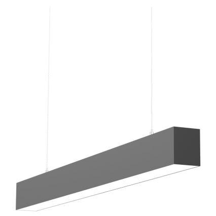 Sinclair - Plafón LED LSM LED/20W/230V 3000K/4000K/5000K 60 cm negro