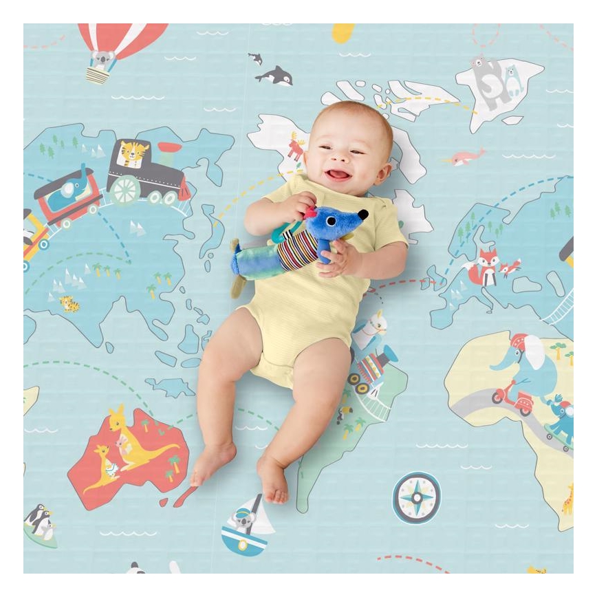 Skip Hop - Alfombra de juego para niños LITTLE TRAVELERS