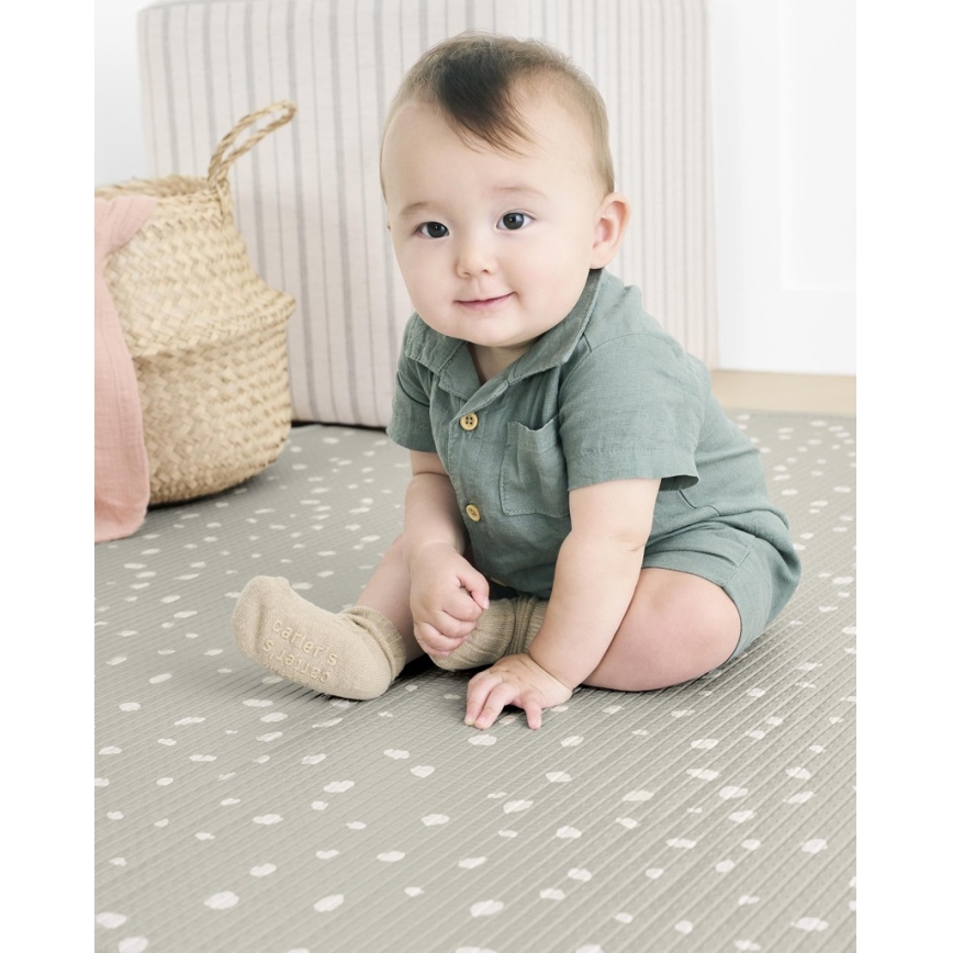 Skip Hop - Alfombra de juegos para niños BOHO BEIGE