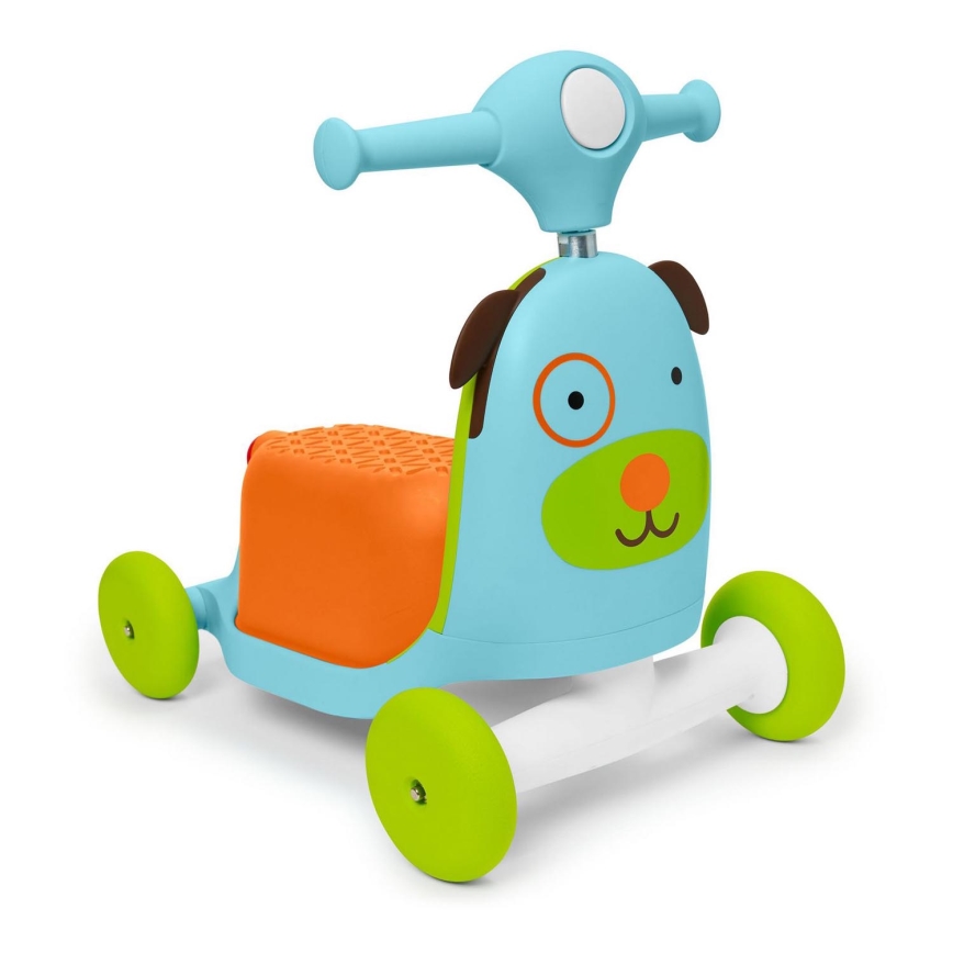 Skip Hop - Bicicleta de empuje 3en1 ZOO perro 3xAAA
