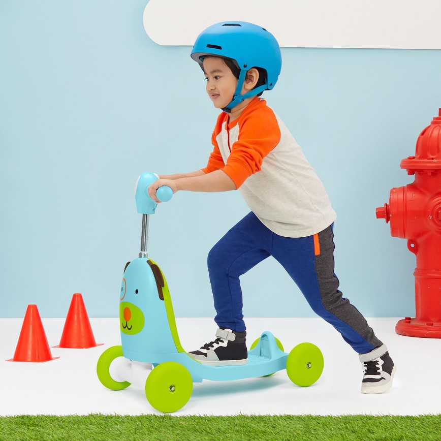 Skip Hop - Bicicleta de empuje 3en1 ZOO perro 3xAAA