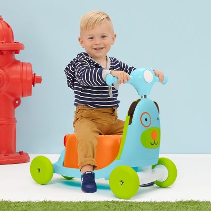 Skip Hop - Bicicleta de empuje 3en1 ZOO perro 3xAAA