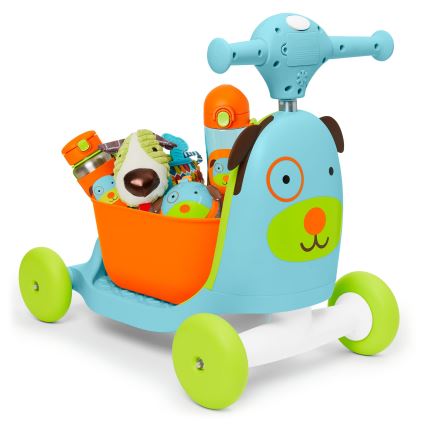 Skip Hop - Bicicleta de empuje 3en1 ZOO perro 3xAAA