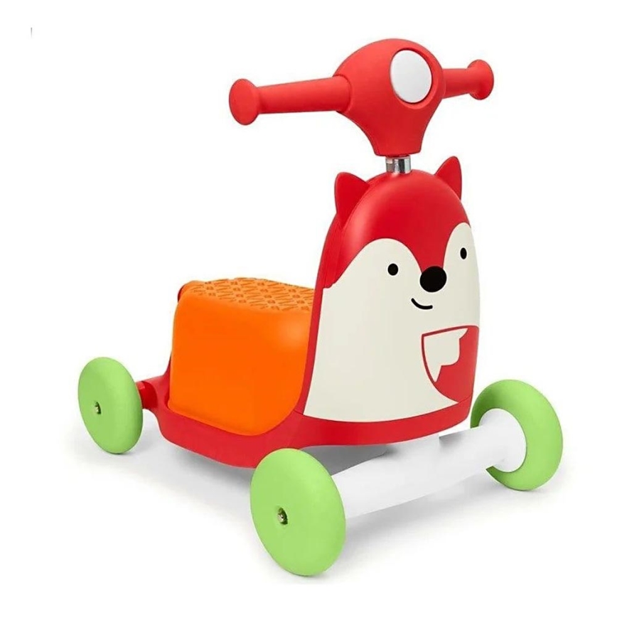 Skip Hop - Bicicleta de empuje 3en1 ZOO zorro 3xAAA