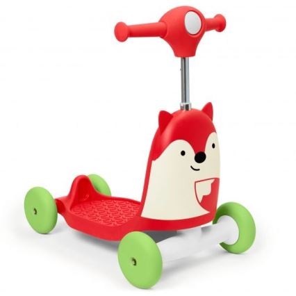 Skip Hop - Bicicleta de empuje 3en1 ZOO zorro 3xAAA