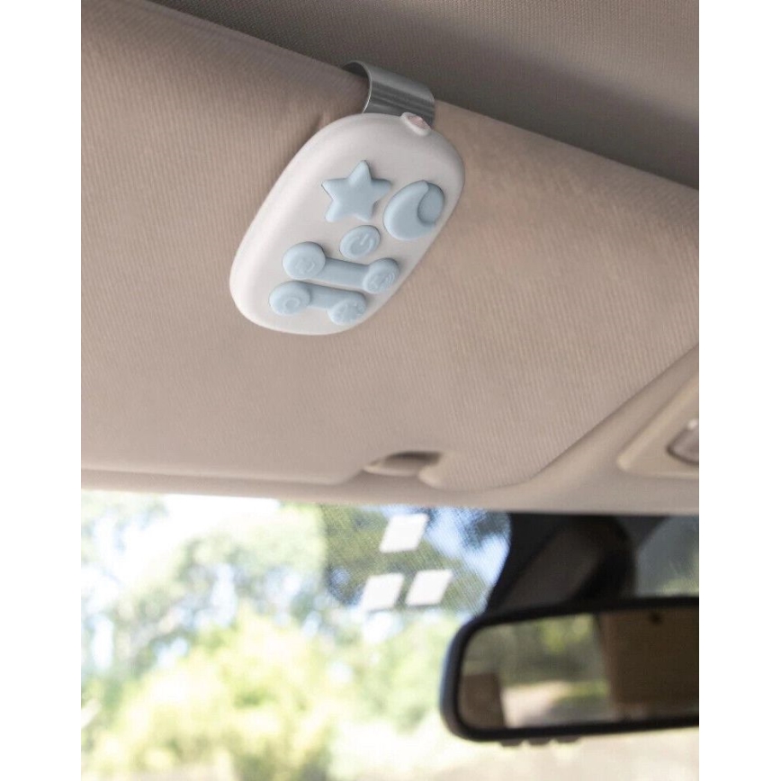 Skip Hop - Espejo retrovisor infantil para coche LINING CLOUD 3xAA