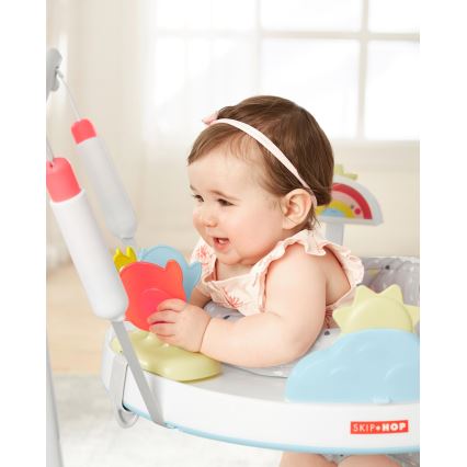 Skip Hop - Silla de balancín 2 en 1 SILVER LINING CLOUD
