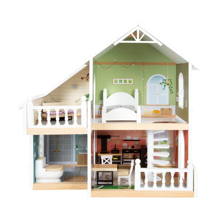 Small Foot - Casa de muñecas de madera Villa