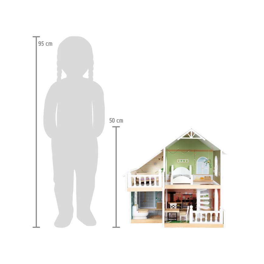 Small Foot - Casa de muñecas de madera Villa