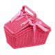 Small Foot - Cesta de picnic con vajilla rosa