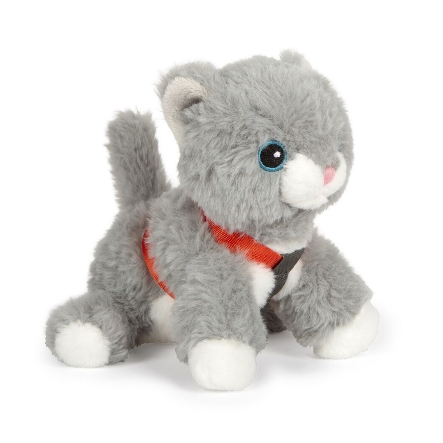 Small Foot - Gato de peluche con kit de cuidados