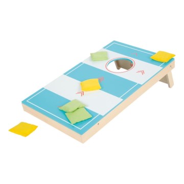 Small Foot - Juego 2en1 cornhole y hockey de mesa Active