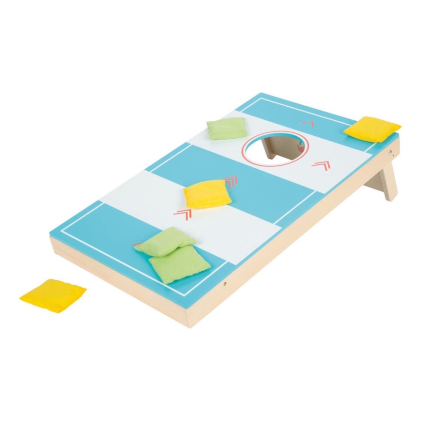 Small Foot - Juego 2en1 cornhole y hockey de mesa Active