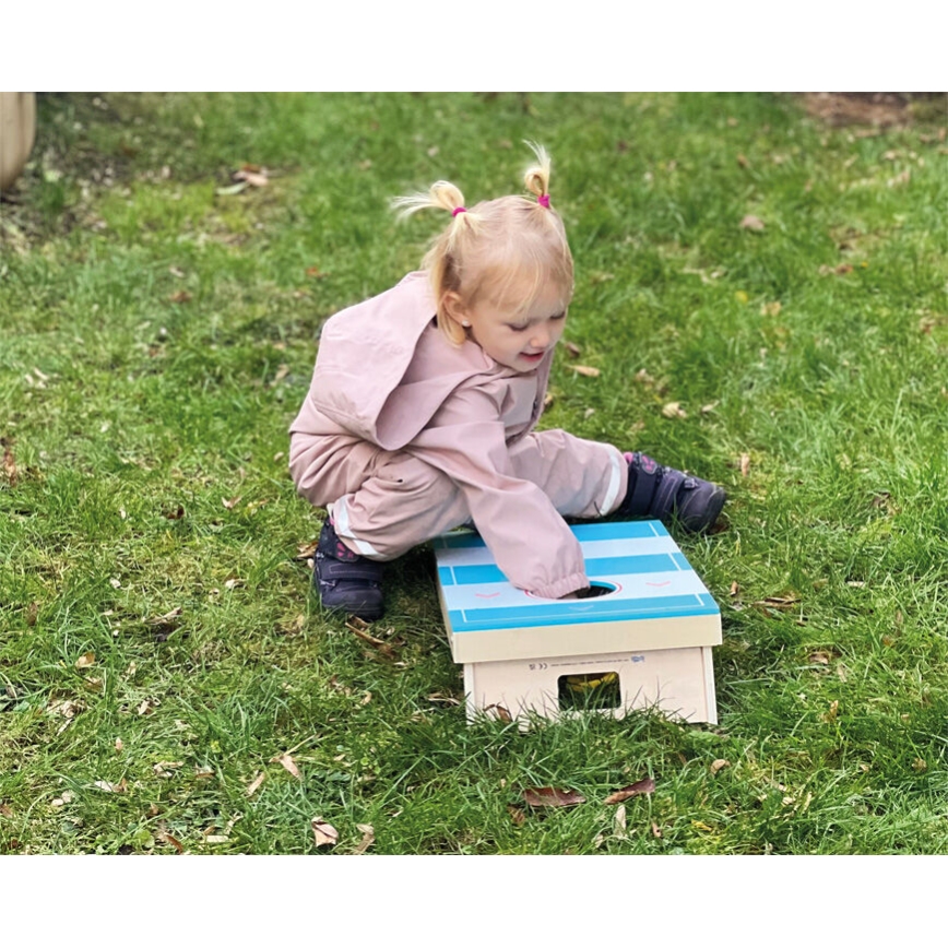 Small Foot - Juego 2en1 cornhole y hockey de mesa Active