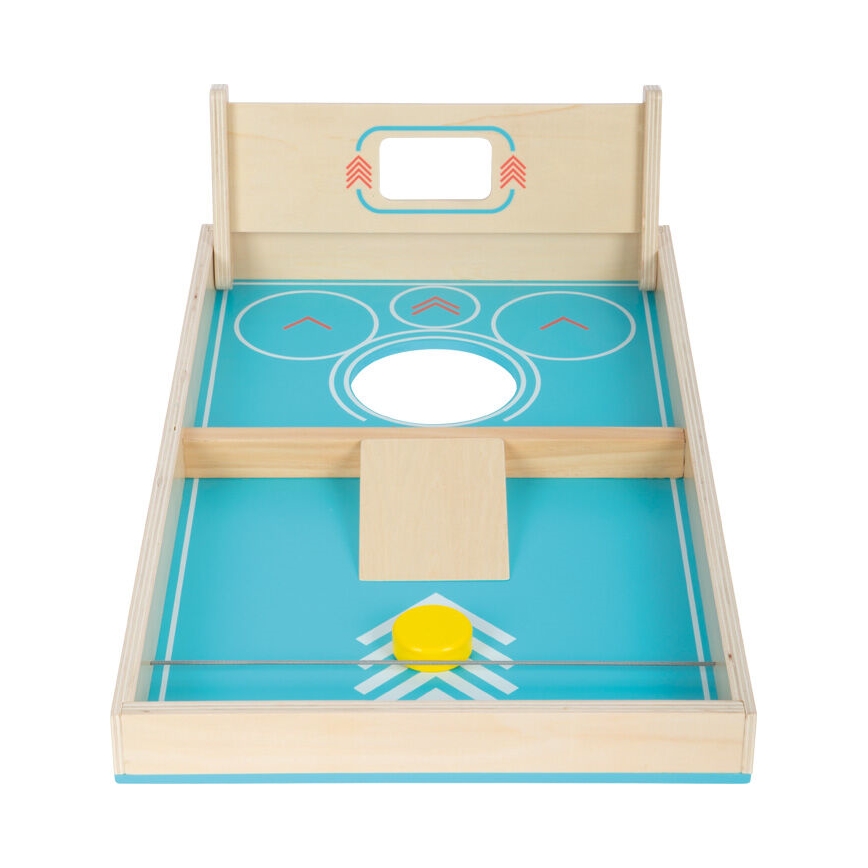 Small Foot - Juego 2en1 cornhole y hockey de mesa Active
