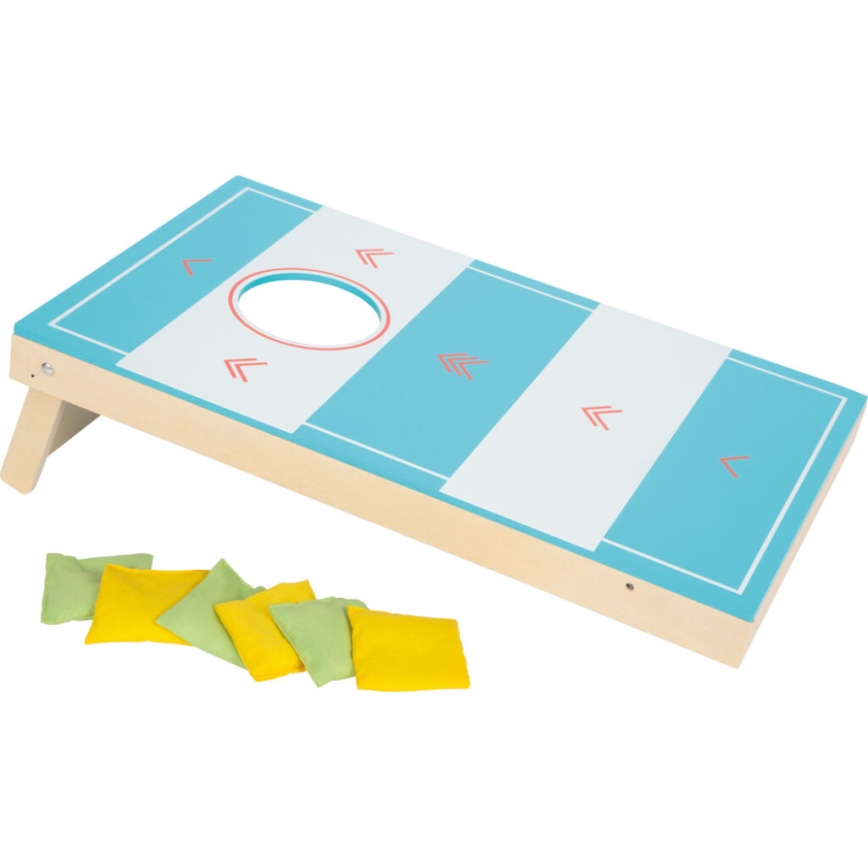 Small Foot - Juego 2en1 cornhole y hockey de mesa Active