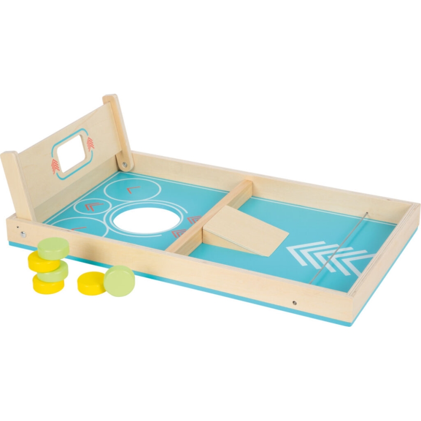 Small Foot - Juego 2en1 cornhole y hockey de mesa Active