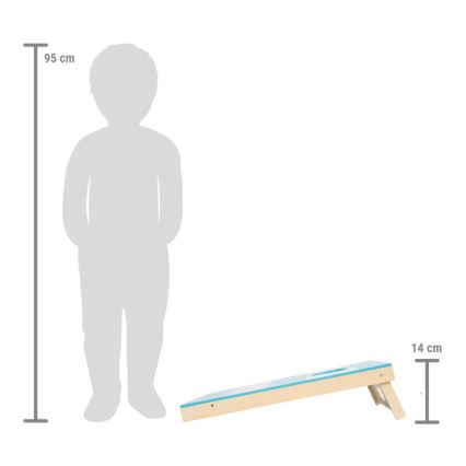 Small Foot - Juego 2en1 cornhole y hockey de mesa Active