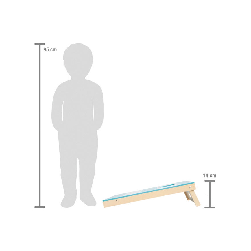 Small Foot - Juego 2en1 cornhole y hockey de mesa Active